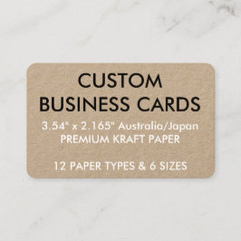 Kundenspezifische personalisierte visitenkarte