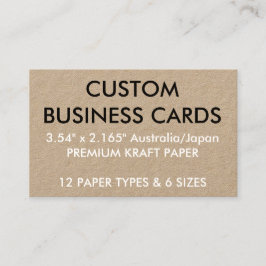 Kundenspezifische personalisierte visitenkarte