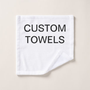 Kundenspezifische personalisierte waschlappen