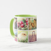 Kundenspezifische persönliche Fotos Tasse (Vorderseite Links)