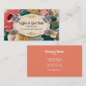 Kundenspezifische Podcast-Visitenkarten Visitenkarte (Vorne/Hinten)