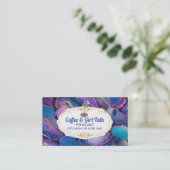 Kundenspezifische Podcast-Visitenkarten Visitenkarte (Stehend Vorderseite)