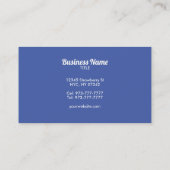 Kundenspezifische Podcast-Visitenkarten Visitenkarte (Rückseite)