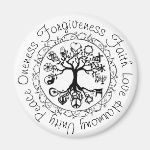 Kundenspezifische positive Wörter Magnet