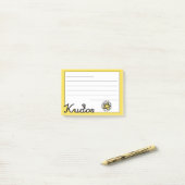 Kundenspezifische Post-it Klebezettel (Auf Schreibtisch)