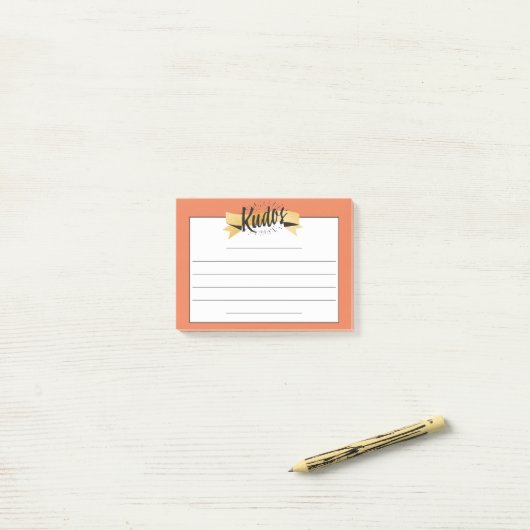 Kundenspezifische Post-it Klebezettel (Auf Schreibtisch)