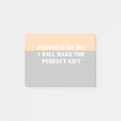 Kundenspezifische Post, lustige Post, Notizen, Pos Post-it Klebezettel (Vorderseite)