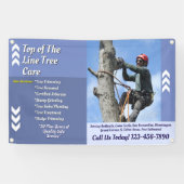 Kundenspezifische Produktpalette für Arborist Tree Banner (Horizontal)
