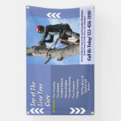 Kundenspezifische Produktpalette für Arborist Tree Banner (Vertikal)