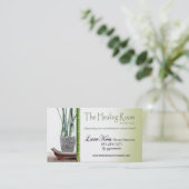 Kundenspezifische "Pür Zen-" Visitenkarte (Stehend Vorderseite)