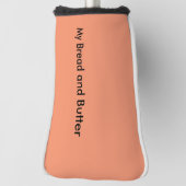 Kundenspezifische Putter-Abdeckung - mein Brot und Golf Headcover (Rotieren 90)