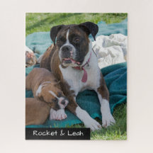 Kundenspezifische Puzzle-Boxer-Geschenke