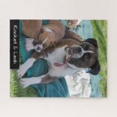 Kundenspezifische Puzzle-Boxer-Geschenke Puzzle (Horizontal)
