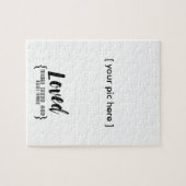 Kundenspezifische Puzzlespielschablone des Puzzle (Horizontal)