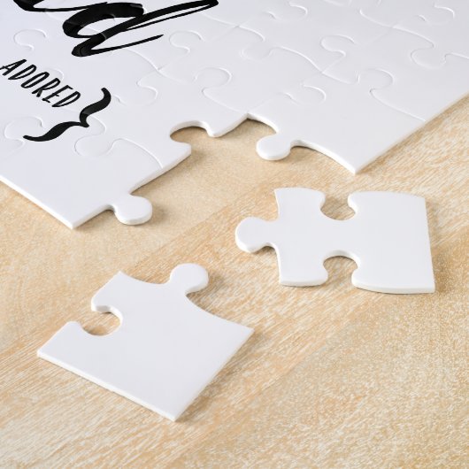 Kundenspezifische Puzzlespielschablone des Puzzle (Seite)