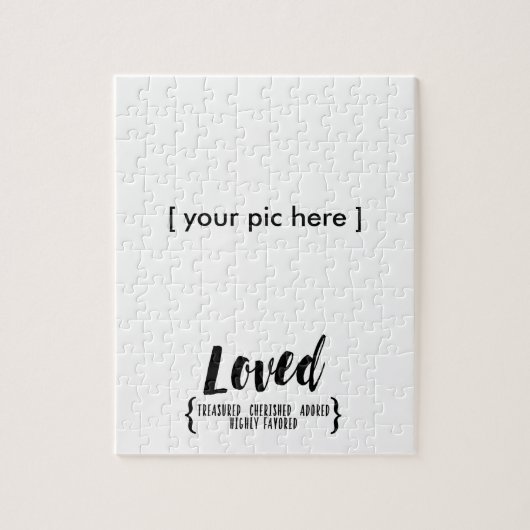 Kundenspezifische Puzzlespielschablone des Puzzle (Vertikal)