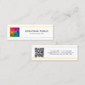 Kundenspezifische QR-Code Firmenlogo Name des Mita Telefonnummerkarte (Vorne/Hinten)