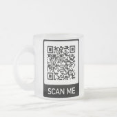 Kundenspezifische QR-Code-Geschäfte Mattglastasse (Links)
