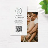 Kundenspezifische QR-Foto-Logo-Visitenkarten (Schreibtisch)