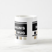 Kundenspezifische quadratische Entwurf Tasse (Mittel)