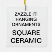 Kundenspezifische quadratische keramikornament (Vorderseite)