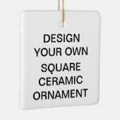 Kundenspezifische quadratische keramikornament (Rechts)