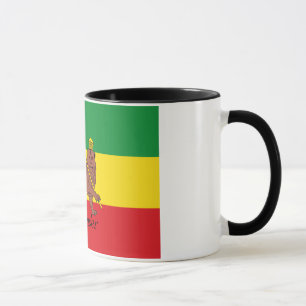 Kundenspezifische Rastafarian Flagge von Tasse