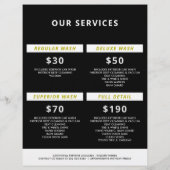 Kundenspezifische Reparatur und modernes Auto im D Flyer (Hinten)