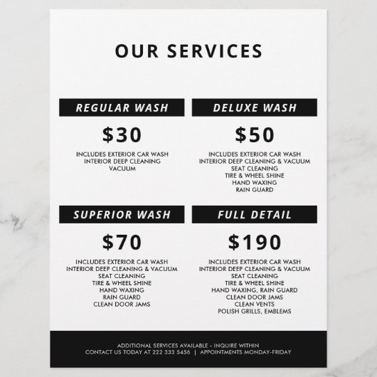 Kundenspezifische Reparatur und modernes Auto im D Flyer (Hinten)