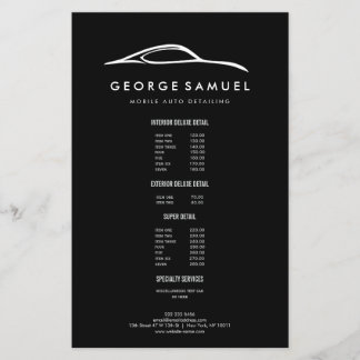 Kundenspezifische Reparatur und modernes Auto im D Flyer