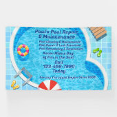 Kundenspezifische Reparatur von Pool-Wartungen Banner (Horizontal)