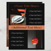 Kundenspezifische Restaurantwerbung / Flyer von Sp (Vorne/Hinten)