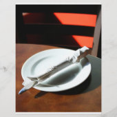 Kundenspezifische Restaurantwerbung / Flyer von Sp (Rückseite)