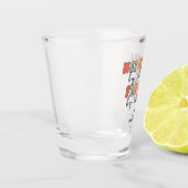 Kundenspezifische Retro-Nachbarn durch Zufall Freu Schnapsglas (Links)