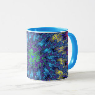 Kundenspezifische rosa Seafoam Tasse