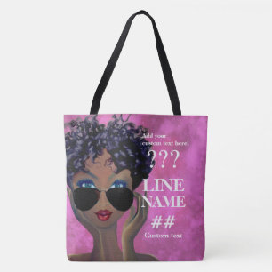 Kundenspezifische rosa tasche