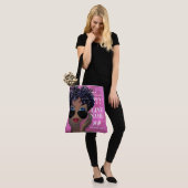 Kundenspezifische rosa tasche (Am Model)