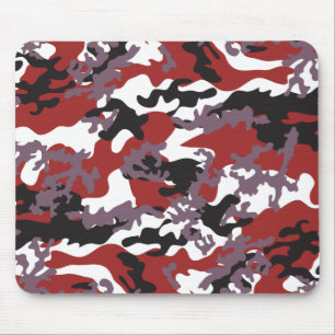Kundenspezifische rote Camouflage Mousepad