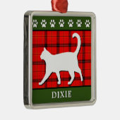 Kundenspezifische rote und grüne ornament aus metall (Rechts)