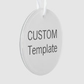 Kundenspezifische RUNDE Ornament (Vorderseite)