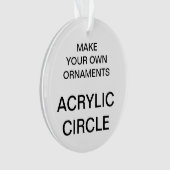 Kundenspezifische RUNDE Ornament (Vorderseite)