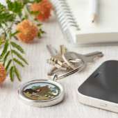 Kundenspezifische rustikale schlüsselanhänger (Seite)