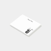 Kundenspezifische Saxophonpost-itanmerkungen für Post-it Klebezettel (angewinkelt)