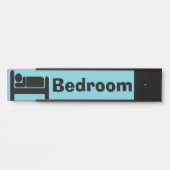 Kundenspezifische Schlafzimmer-Tür-Namen-Plakette Türschild (Vorderseite )