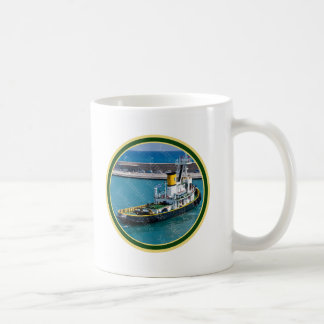 Kundenspezifische Schlepper-Boots-Tasse Kaffeetasse