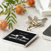 Kundenspezifische Schlüsselkette des Vintagen Schlüsselanhänger (Seite)