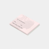 Kundenspezifische Schönheits-Thema-Posten Post-it Klebezettel (angewinkelt)