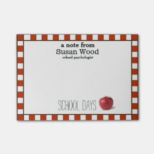 Kundenspezifische Schulbenommenheit Posten-it® Post-it Klebezettel