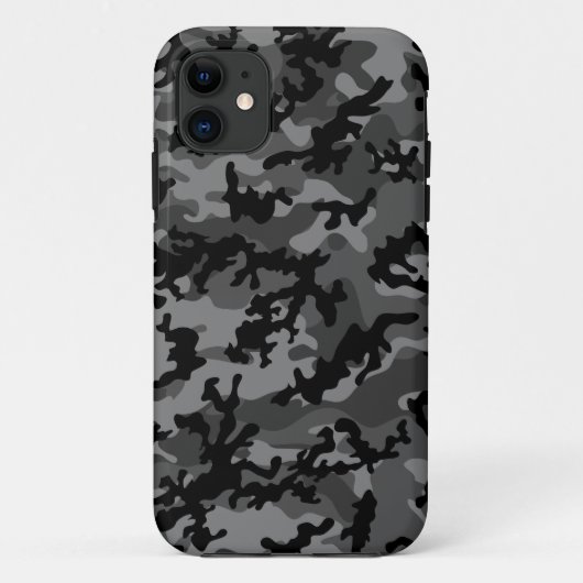 Kundenspezifische schwarze Camouflage iPhone 5 Case-Mate iPhone Hülle (Rückseite)