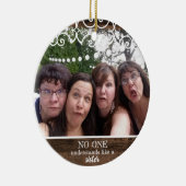 Kundenspezifische Schwester-rustikales modernes Keramik Ornament (Rechts)